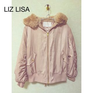 リズリサ(LIZ LISA)のリズリサ　ブルゾン　フェイクファー付き(ブルゾン)