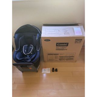 コンビ(combi)の【送料無料】幌付きチャイルドシートCombi クルムーブ ISOFIX ネイビー(自動車用チャイルドシート本体)