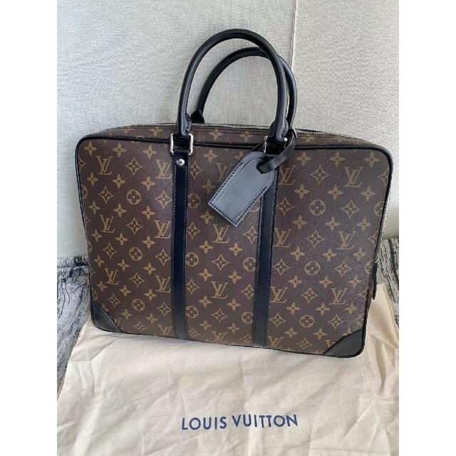 LOUIS VUITTON ルイ ヴィトン  ポルトドキュマン ペガス モノグラム ビジネスバッグ M53343 モノグラムキャンバス レザー  ブラウン   ブリーフケース 書類カバン 書類鞄 ビトン 【本物保証】