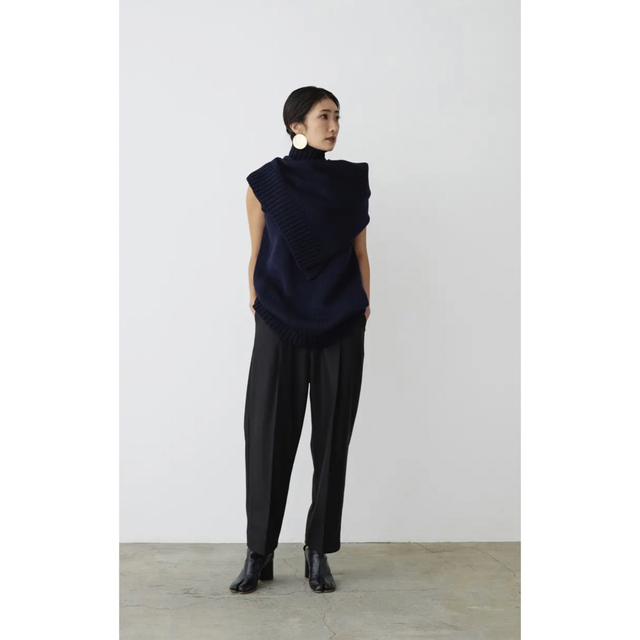 【Nala】pin tuck thermo pants