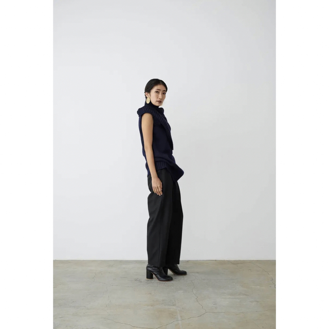 Nala】pin tuck thermo pants Nala】pin tuck thermo pants