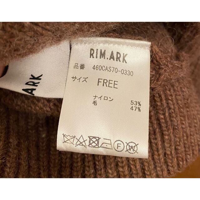 RIM.ARK(リムアーク)のRIM.ARK Deformation knit tops レディースのトップス(ニット/セーター)の商品写真