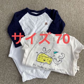 ギャップキッズ(GAP Kids)のGAP ロンパースセット 70(ロンパース)