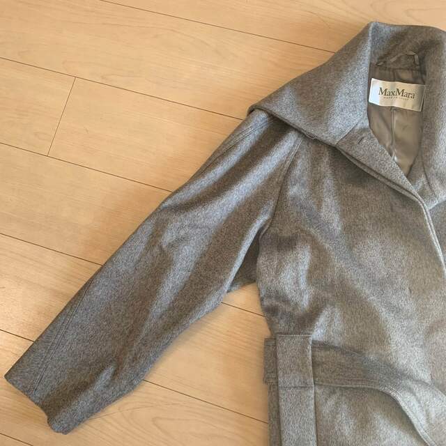 Max Mara マックスマーラ カシミア100% コート38 グレー - その他 Max Mara マックスマーラカシミア100%コート♡