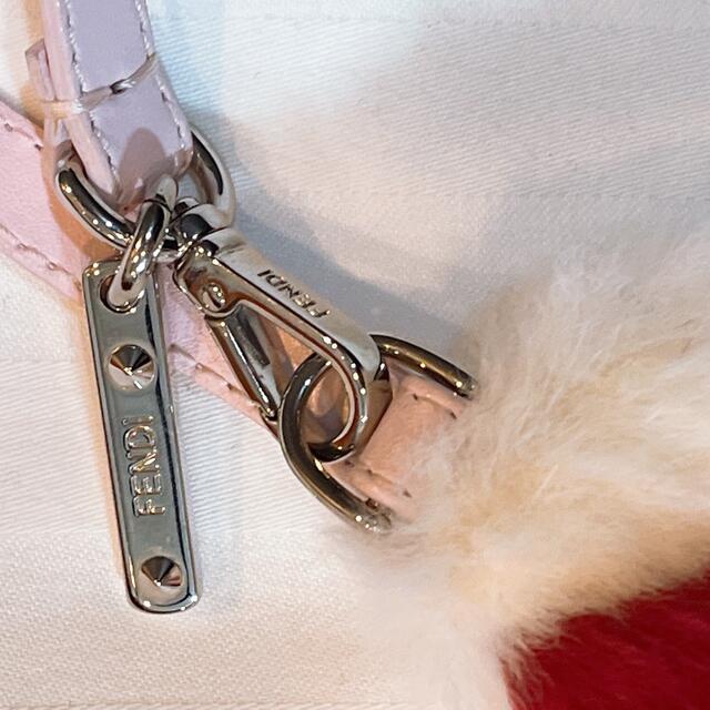 FENDI アイスクリーム ファー バッグチャーム キーホルダー FENDI アイスクリーム ファー バッグチャーム キーホルダー