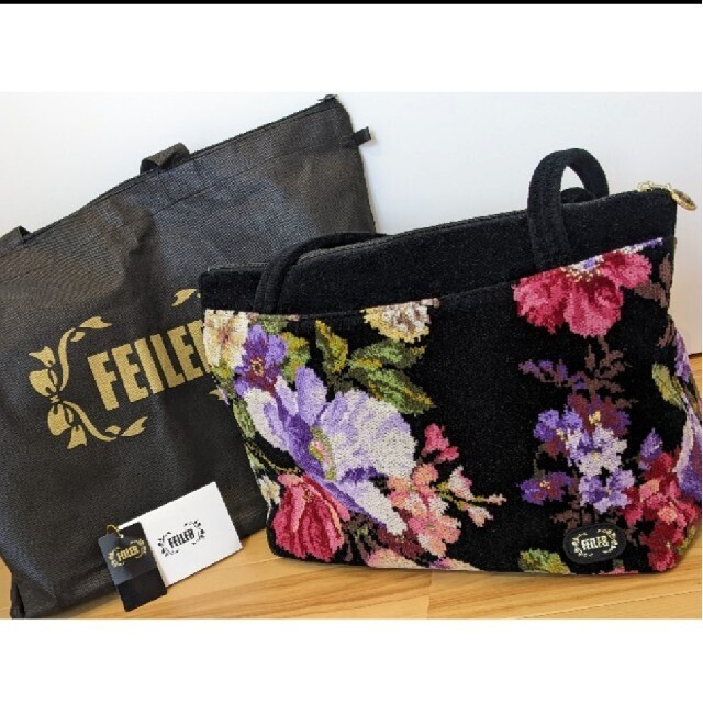 FEILER(フェイラー)の[おまとめ2点]FEILERフェイラー　ナイロントート+シェニール織トートバッグ レディースのバッグ(トートバッグ)の商品写真