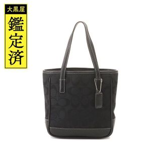 コーチ(COACH)のCOACH　コーチ　シグネチャーハンドバッグ　6087　キャンバス【431】(ハンドバッグ)