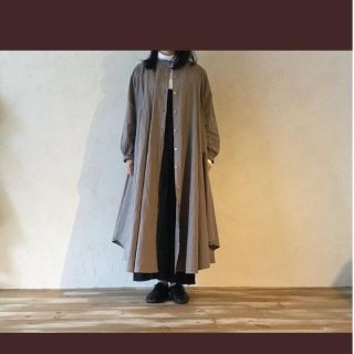 ネストローブ(nest Robe)のネストローブ　コットンラミーテールフレアワンピース(ロングワンピース/マキシワンピース)