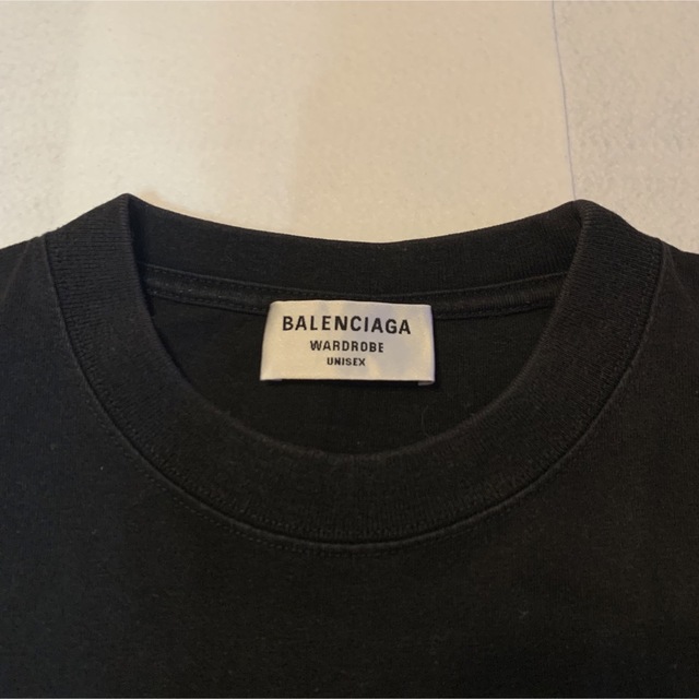 Balenciaga(バレンシアガ)のバレンシアガ　Tシャツ　黒　21年　美品　ユニセックス メンズのトップス(Tシャツ/カットソー(半袖/袖なし))の商品写真