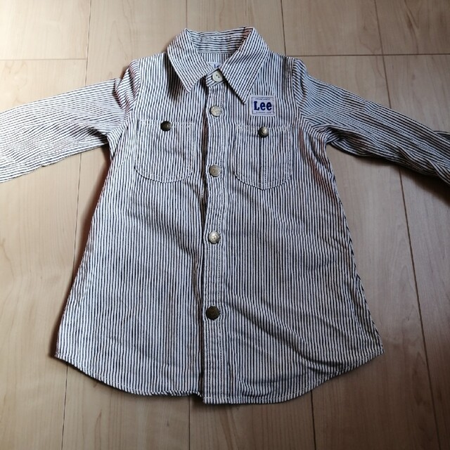 Lee(リー)のシャツワンピース キッズ/ベビー/マタニティのキッズ服女の子用(90cm~)(ワンピース)の商品写真