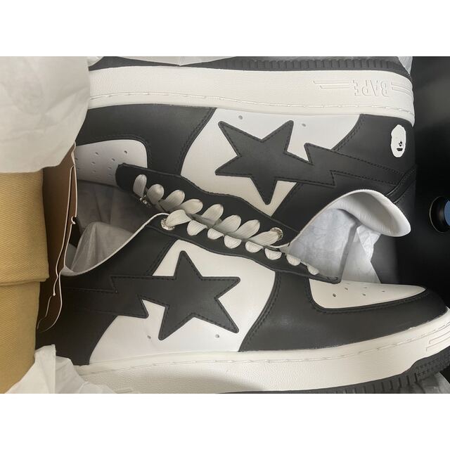 27.5cm Bape sta black 1I70-191-007 panda