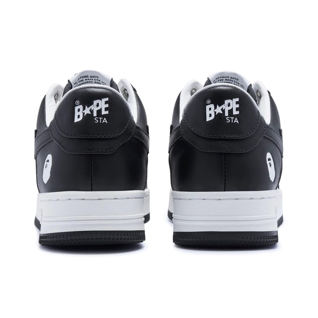 A BATHING APE - 27.5cm Bape sta black 1I70-191-007 pandaの A BATHING APE - 27.5cm Bape sta black 1I70-191-007 pandaの