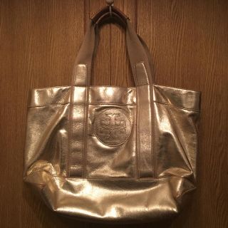 トリーバーチ(Tory Burch)の★トリーバーチTORYBURCHゴールドトート 旅行 ママバッグ★(トートバッグ)