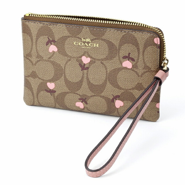 COACH - 新品 コーチ COACH ポーチ コーナージップ リスレット