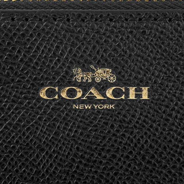 COACH - 新品 コーチ COACH ポーチ レザー コーナー ジップ リスト
