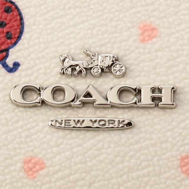 COACH(コーチ)の新品 コーチ COACH ポーチ POUCH ホワイト 白 レディースのファッション小物(ポーチ)の商品写真