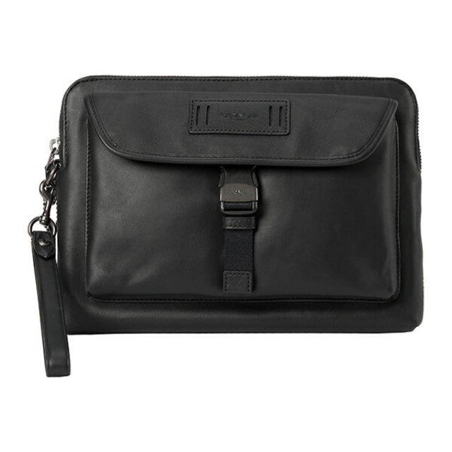 COACH - 新品 コーチ COACH クラッチ・セカンドバッグ POUCH ブラック