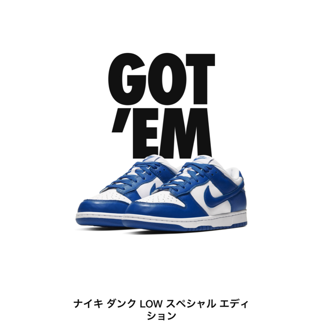 Nike Dunk Low SP Varsity Royal​