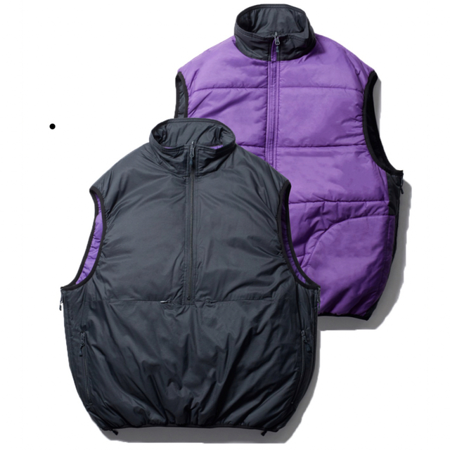 TECH REVERSIBLE PULLOVER PUFF VEST