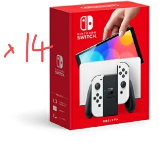 ニンテンドースイッチ(Nintendo Switch)の14台　新品未開封 Nintendo Switch本体 有機ELモデル (携帯用ゲーム機本体)