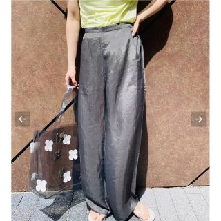 yo BIOTOP Lingerie】silk straight pants | www.jarussi.com.br