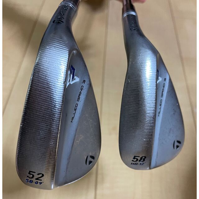 【新品】TaylorMade  ミルドグラインド   2本セット