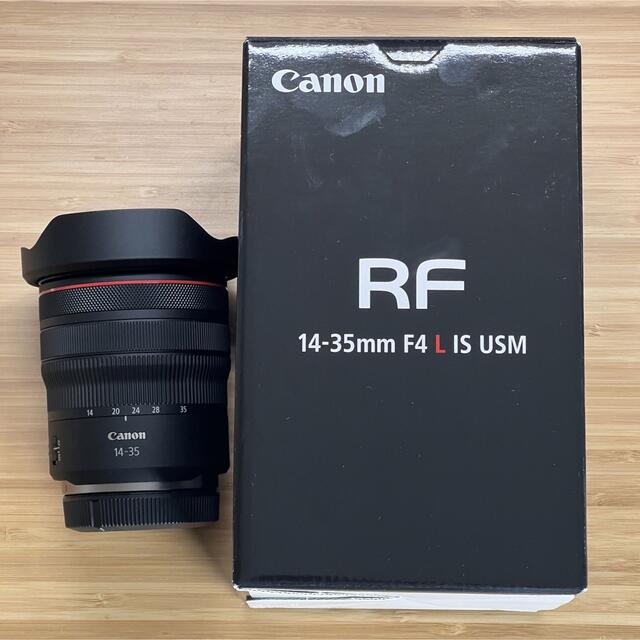 本物品質の 【美品】Canon Canon RF14-35mm USM IS F4L レンズ(ズーム)