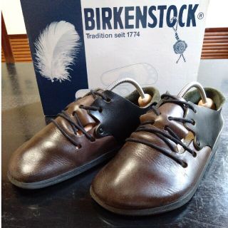 ビルケンシュトック(BIRKENSTOCK)のビルケンシュトック　モンタナ　モカ＆ブラック　40(サンダル)