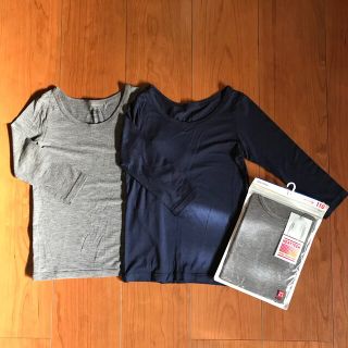 ユニクロ(UNIQLO)の【ぽよよん様専用】UNIQLO☆ヒートテックインナー☆size110(下着)