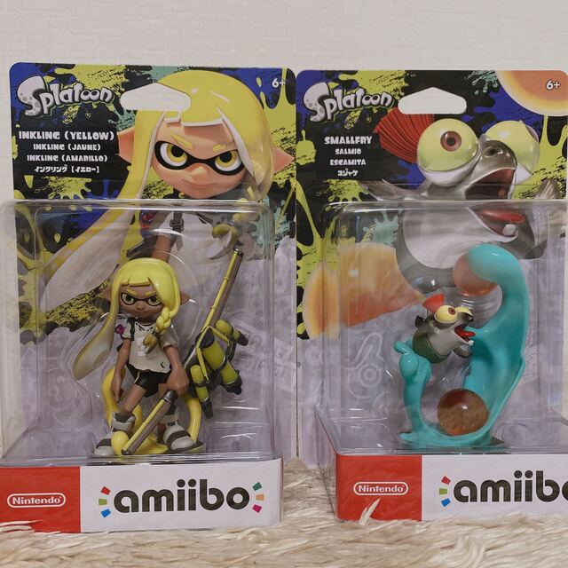 スプラトゥーン3  amiiboインクリングイエロー、コジャケ　2体セット