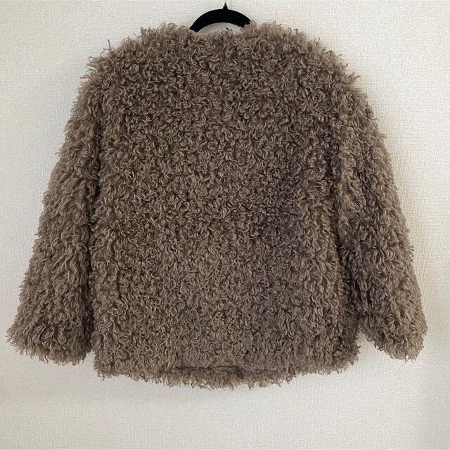 GRL(グレイル)のプードルファー　コート レディースのジャケット/アウター(毛皮/ファーコート)の商品写真