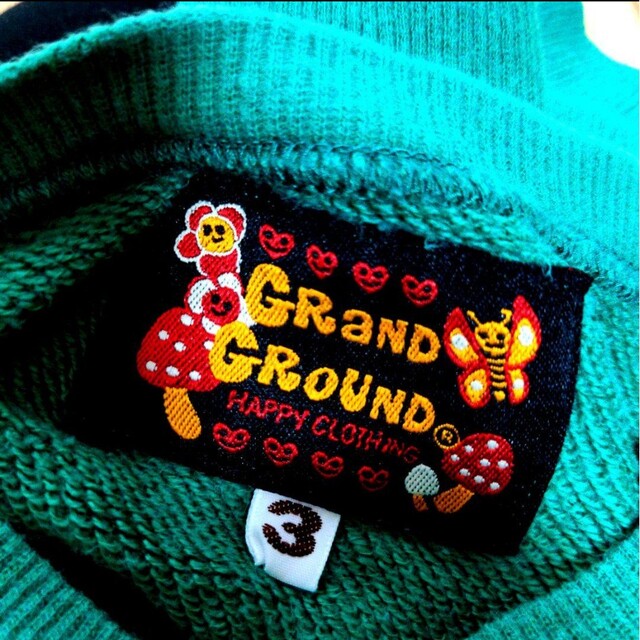 GrandGround(グラグラ)の長袖90 キッズ/ベビー/マタニティのキッズ服男の子用(90cm~)(Tシャツ/カットソー)の商品写真