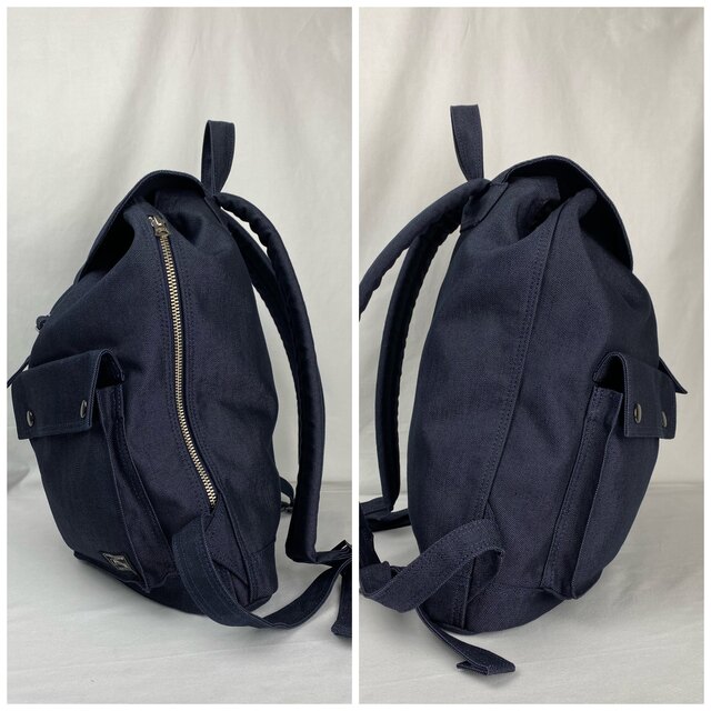 PORTER(ポーター)の【大人気】PORTER / SMOKY RUCKSACK / ネイビー完売品 メンズのバッグ(バッグパック/リュック)の商品写真