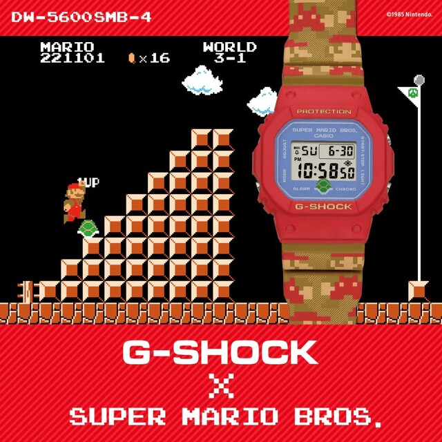 【新品未開封×10】G-SHOCKスーパーマリオ コラボモデル DW-560