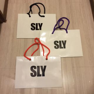 スライ(SLY)のSLY 旧ショッパー(ショップ袋)