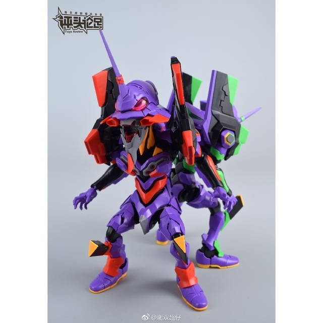 レア　SUNTOYS サントイズ SD EVA エヴァンゲリオン初号機 覚醒 エンタメ/ホビーのおもちゃ/ぬいぐるみ(模型/プラモデル)の商品写真