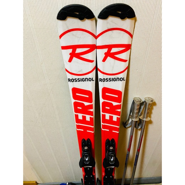 ROSSIGNOL - ROSSIGNOLジュニア スキー4点セット130cmの通販 by 新品 ...