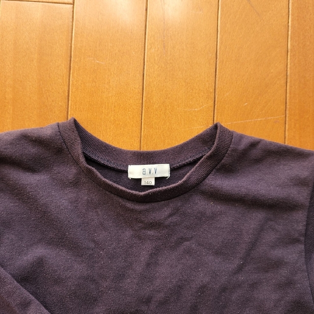 a.v.v(アーヴェヴェ)の【a.v.v 】長袖Tシャツ  140cm キッズ/ベビー/マタニティのキッズ服女の子用(90cm~)(Tシャツ/カットソー)の商品写真