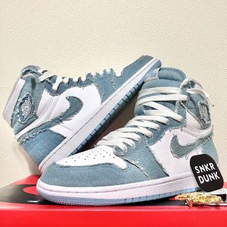 ナイキ(NIKE)の【レア】AIR JORDAN1 RETRO HIGH OG "Denim"(スニーカー)