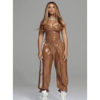 アディダス adidas IVY Park LATEX TRACK PANTS
