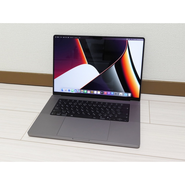 Mac (Apple)(マック)のM1Max MacBookPro 16 インチ　MK1A3J/A アップルケア＋ スマホ/家電/カメラのPC/タブレット(ノートPC)の商品写真