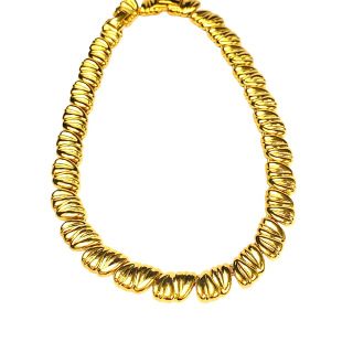 ニナリッチ(NINA RICCI)のNINA RICCI ニナリッチ ネックレス ゴールド ヴィンテージ アクセサリー ジュエリー 小物 美品 中古 ai-tdc-001138-4e 正規品(ネックレス)