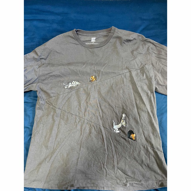 Design Tshirts Store graniph(グラニフ)のトムとジェリー　グラニフ　長袖 レディースのトップス(シャツ/ブラウス(長袖/七分))の商品写真