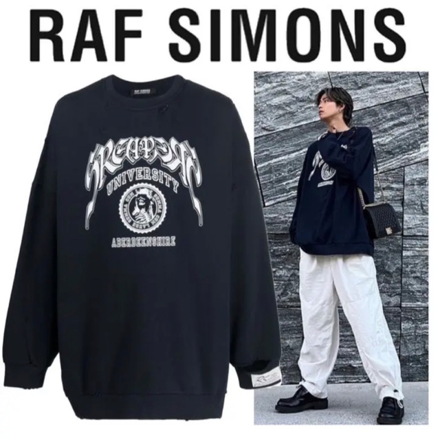 国内正規品 RAF SIMONS オーバーサイズ スウェット