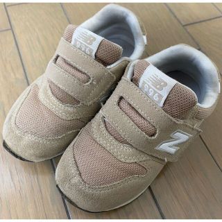 ニューバランス(New Balance)のニューバランス　ベージュ　スニーカー　15.5(スニーカー)