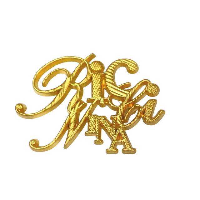 [USED/]NINA RICCI ニナリッチ ブローチ ロゴ マット ゴールド アクセサリー ゴールド  ai-tdc-000523-4e