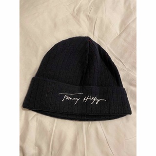 トミーヒルフィガー(TOMMY HILFIGER)のトミー　ニット帽(ニット帽/ビーニー)