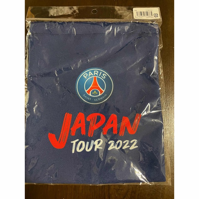 Paris Saint-Germain(パリサンジェルマン)のパリサンジェルマン　来日ツアー　巾着 スポーツ/アウトドアのサッカー/フットサル(記念品/関連グッズ)の商品写真