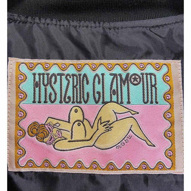 HYSTERIC GLAMOUR(ヒステリックグラマー)のヒステリックグラマーmiss hysteric girl刺繍入りスカジャン メンズのジャケット/アウター(スカジャン)の商品写真