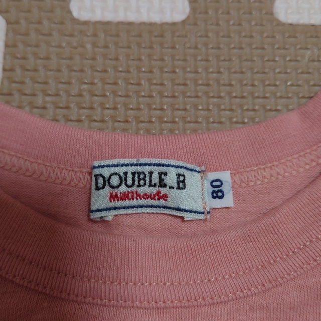 DOUBLE.B(ダブルビー)のダブルB 長袖Tシャツ80 キッズ/ベビー/マタニティのベビー服(~85cm)(Ｔシャツ)の商品写真